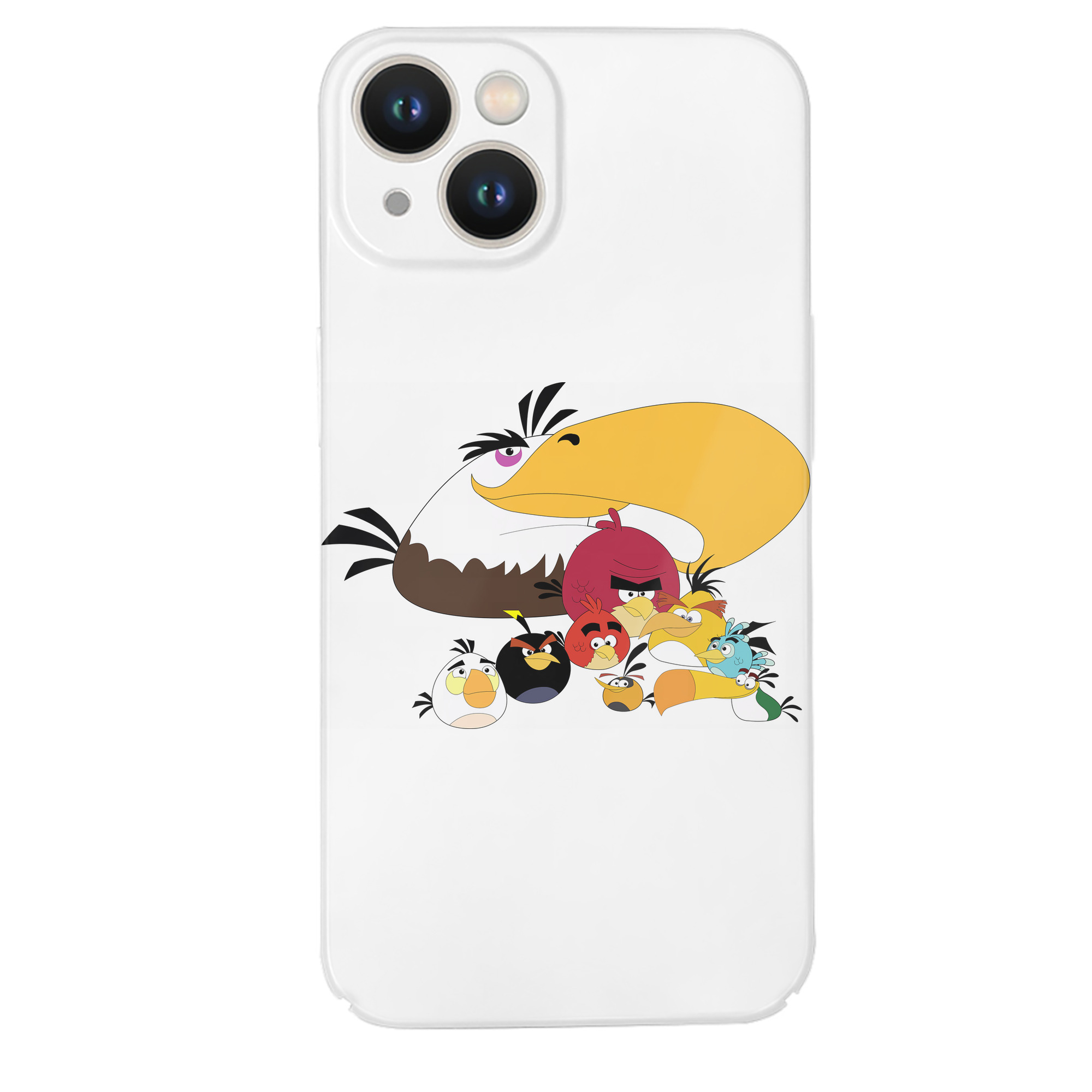 （画像用） Angry Birds アングリーバード 【iPhone 14シリーズ対応】ハードケース
